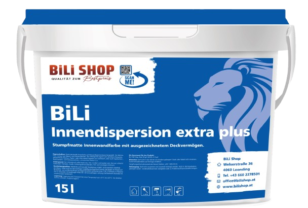 BiLi Extra Weiß 15l - 25kg BiLi SHOP