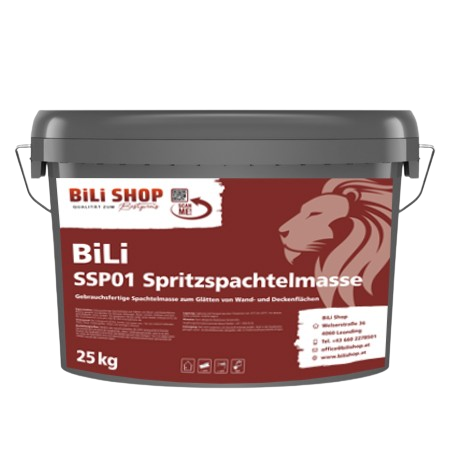 BiLi Spritzspachtelmasse SSP01 – Perfekte Oberflächen leicht gemacht BiLi SHOP