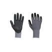 Nylon Handschuhe genoppt schwarz